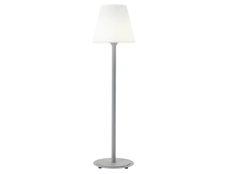 LOUNGE - Floor lamp for outdoor in aluminum and resin by SOVIL