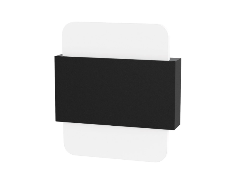 RIVA SQUARE - LED die cast aluminium Outdoor wall Lamp by SOVIL