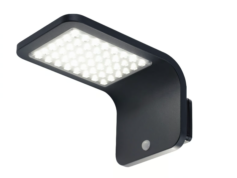 STREET - LED Solar Powered die cast aluminium Outdoor wall Lamp by SOVIL