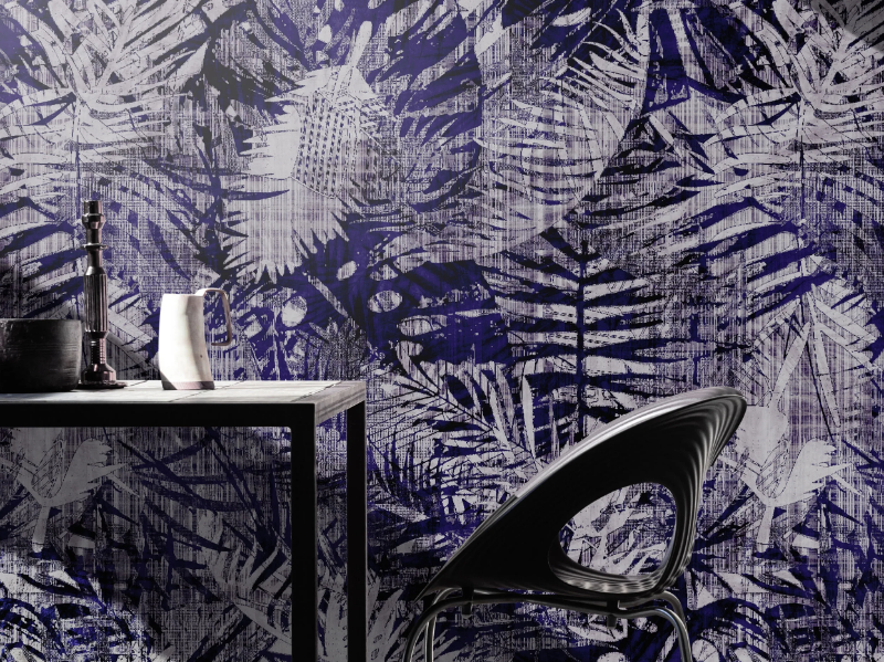 UNDERGROWTH WPN 310 - Panoramic Tropical wallpaper by Spaghetti Wall