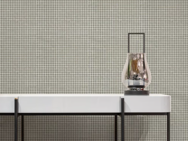 CANVAS - Recycled glass flooring / mosaic by STON
