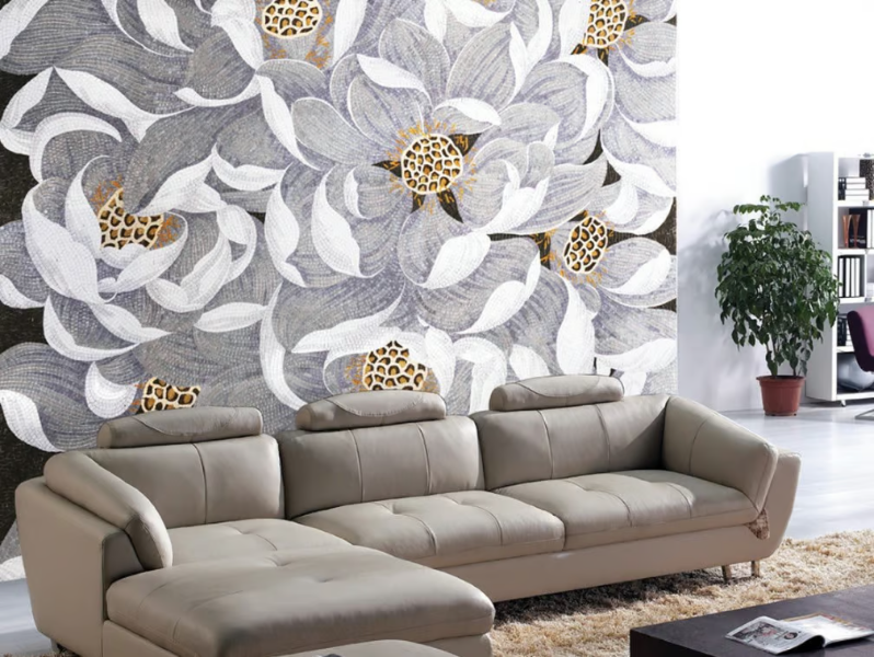 SPRING MUSIC - Indoor/outdoor glass mosaic by STON