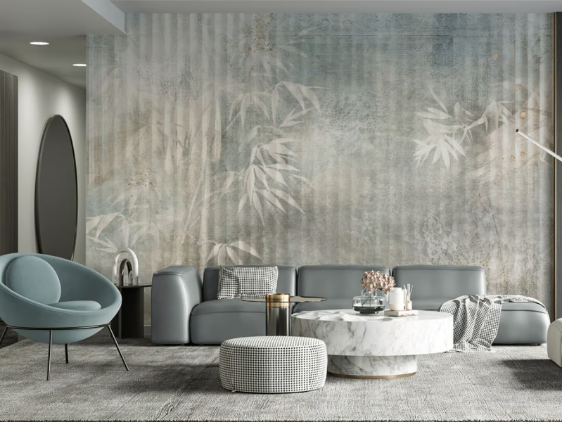 WORTH IT - Wallpaper with floral pattern by Studijo