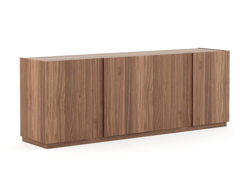 SEVILHA - Contemporary style wooden sideboard with doors by Stylish Club
