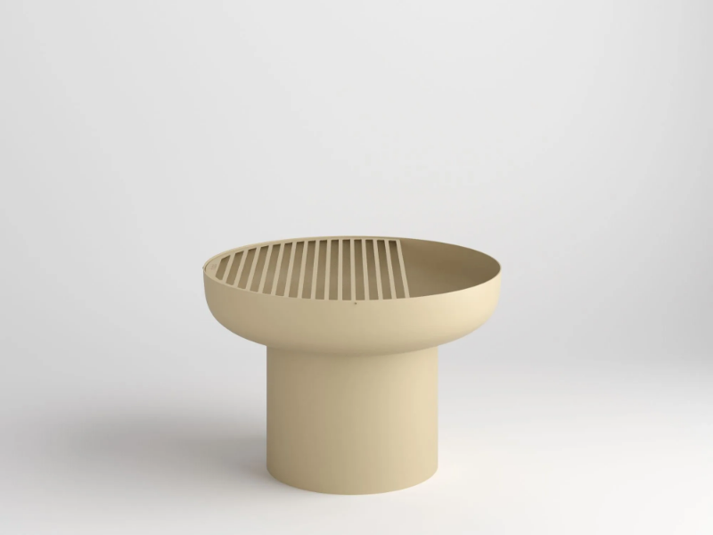 GRILLE - Round coffee table with storage space by SVITANOK