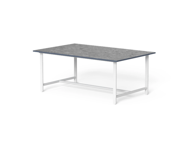 RIVIERA - Rectangular porcelain stoneware garden side table by Talenti