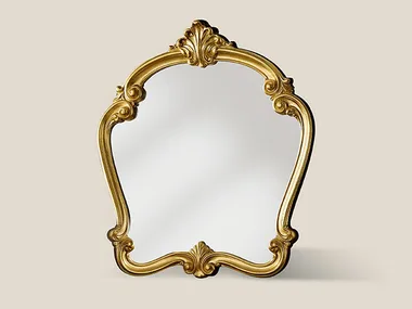 7.1900 - Framed wooden mirror by Tarocco Vaccari Group