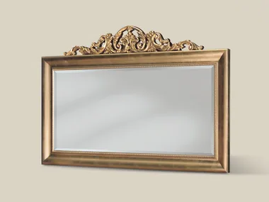 SP6310 - Framed rectangular wooden mirror by Tarocco Vaccari Group