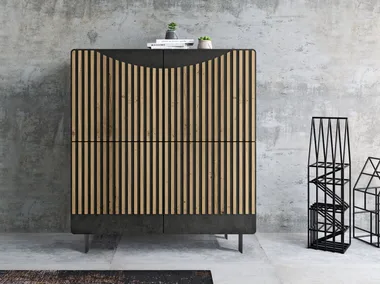 UN4821-4 - Highboard with doors by Tarocco Vaccari Group