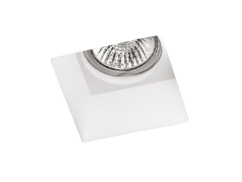ATTICA - Recessed square plaster spotlight for false ceiling by Tecnico