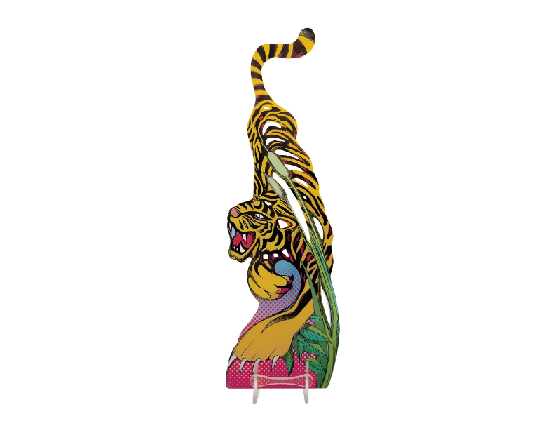 TIGRE - LED PMMA floor lamp by Tecnografica