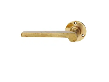 WILHELM WAGENFELD - Door handle on rose by TECNOLUMEN®