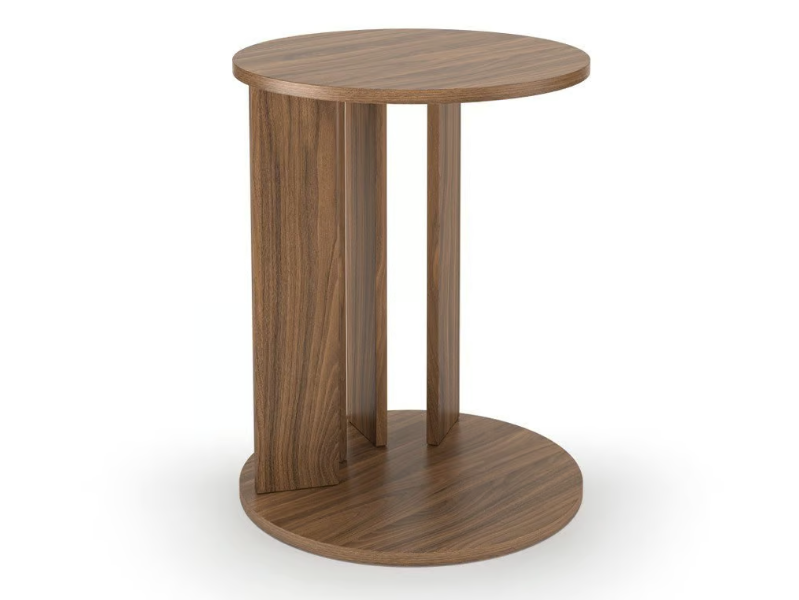 NORA - Wooden high side table by Temahome