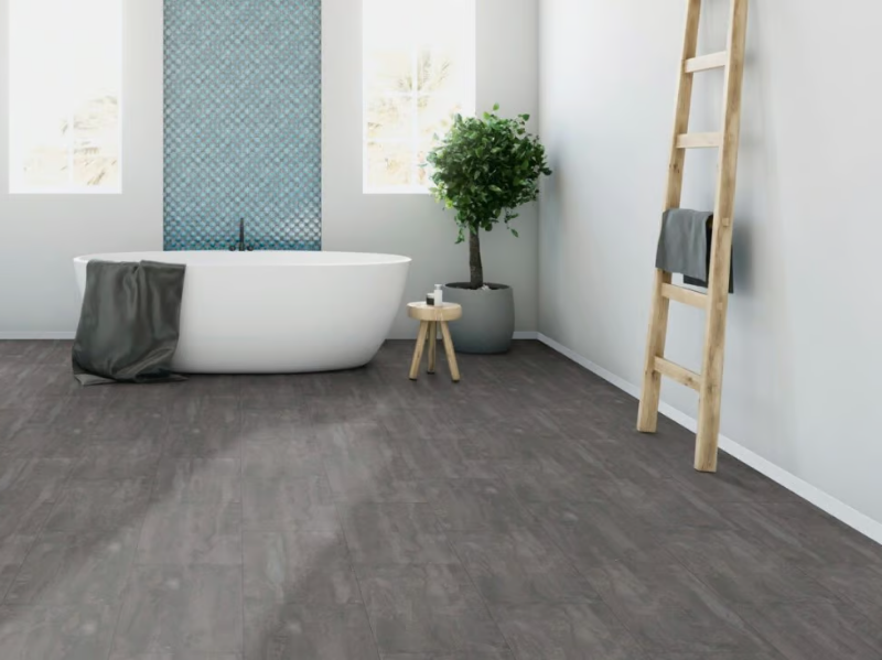 B03 STONE TITANIUM GREY - Stone flooring by Ter Hürne