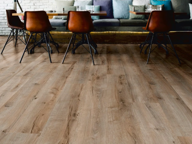 F14 OAK WILLOW GREY - Laminate flooring with wood effect by Ter Hürne