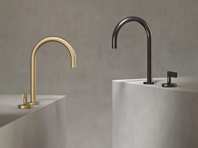LONDON - 2 hole washbasin tap with aerator by The Watermark Collection