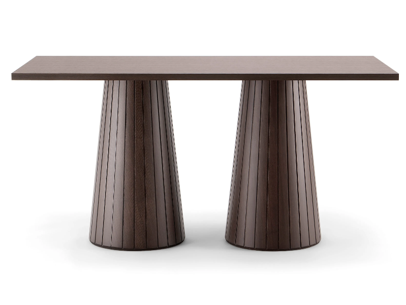 CORDOBA - Rectangular solid wood table by Tirolo