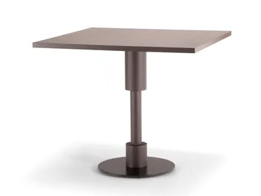 ORLANDO - Square solid wood table by Tirolo