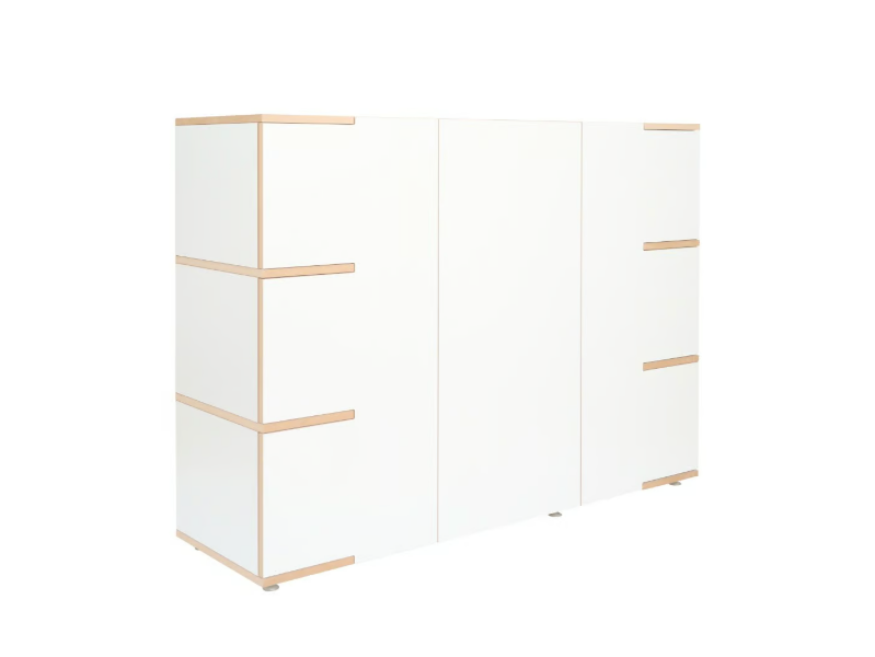 STAU - Modular MDF highboard with doors by Tojo Möbel