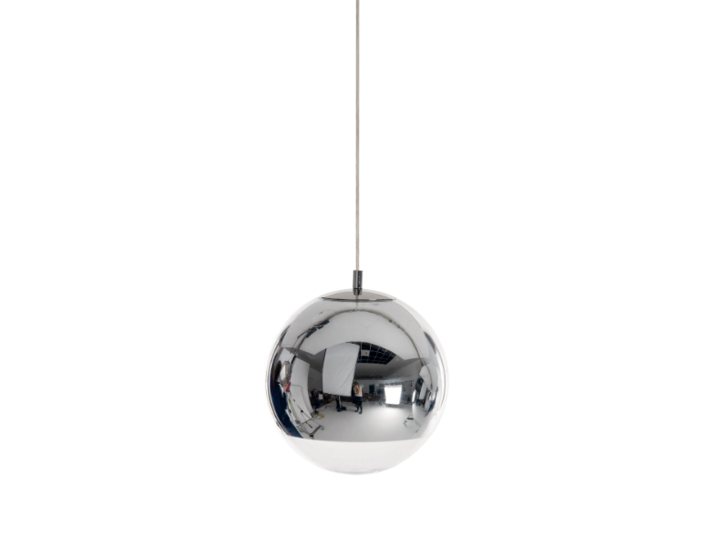 MIRROR BALL 25 - LED polycarbonate pendant lamp by Tom Dixon