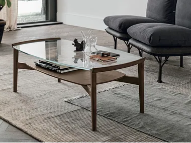 BLOOM - Rectangular coffee table for living room by Tomasella