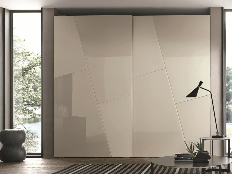 KROSS - Wardrobe with sliding doors by Tomasella