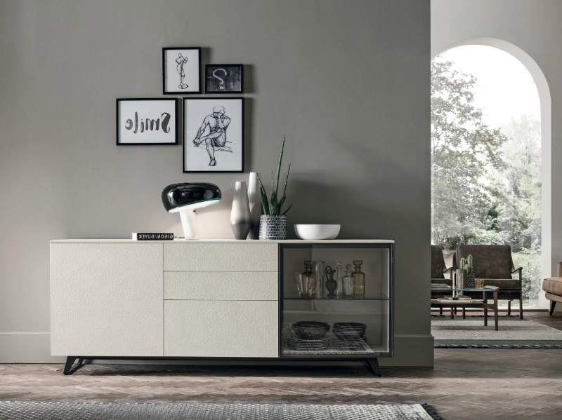 METROPOLIS - Sideboard with doors by Tomasella