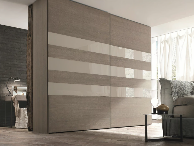 STEP 3 - Ash wardrobe with sliding doors by Tomasella