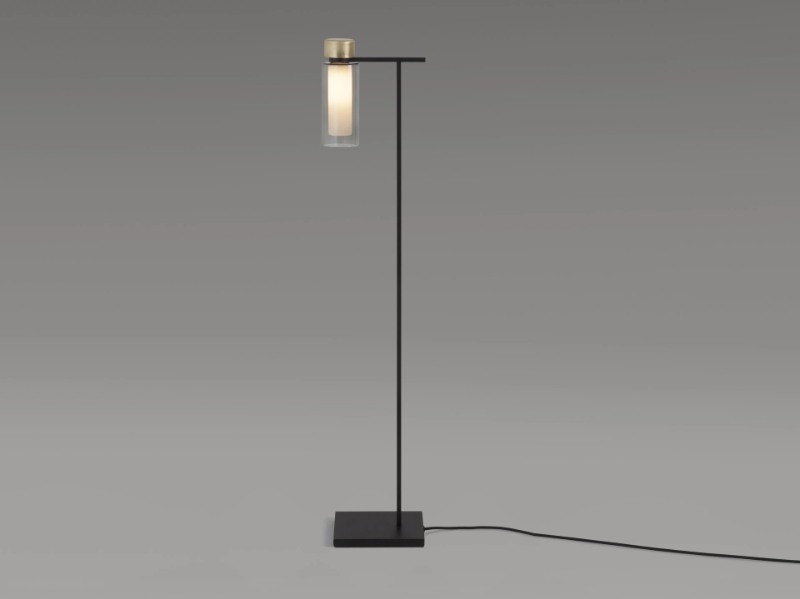 OSMAN - Glass floor lamp by Tooy