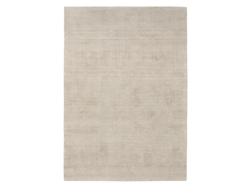 ECHO - Solid-color rectangular silk rug by Toulemonde Bochart