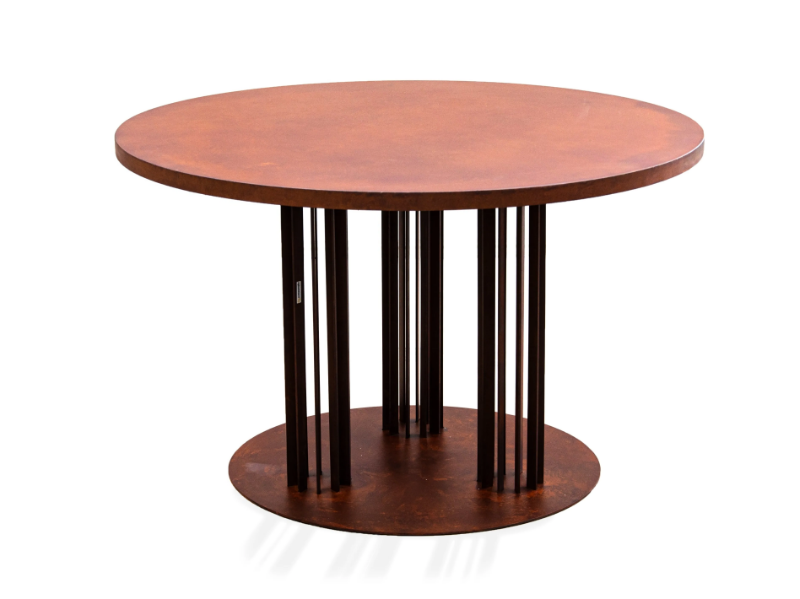 KANDINSKIJ 1923 - Round Corten™ table by TrackDesign