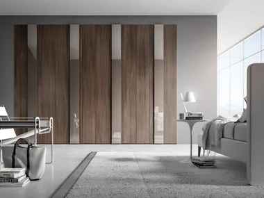 CONFIGURATION 376 - Wardrobe with hinged doors by TUMIDEI