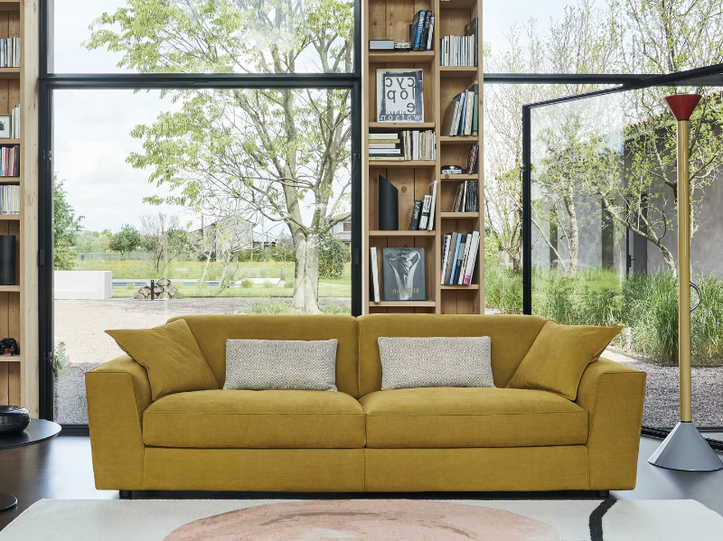 NEWPORT - Fabric sofa by Twils