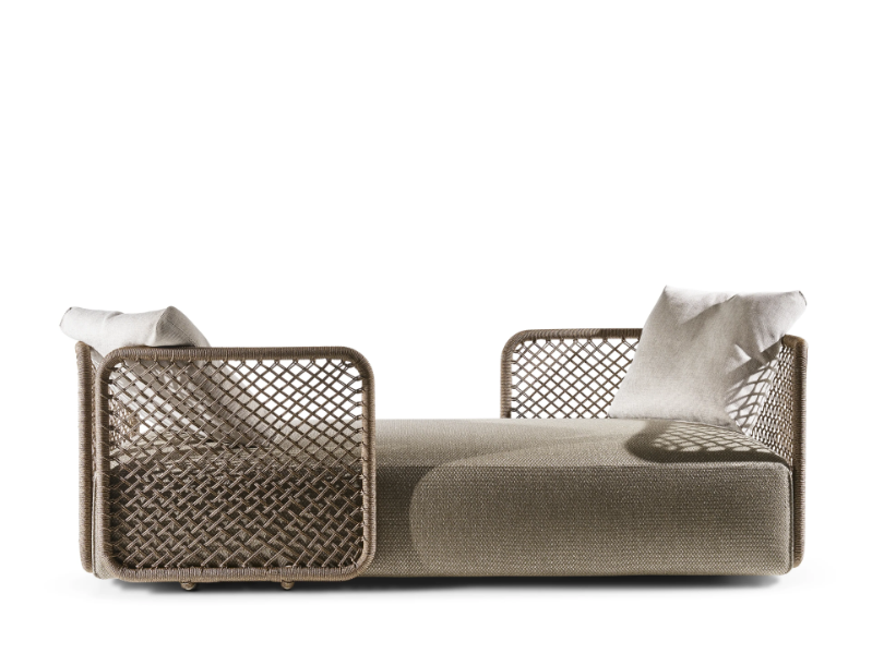 T-PAD OUTDOOR - Fabric Garden daybed by Twils