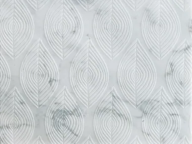 FOGLIE CARRARA - Marble wall/floor tiles by TWS