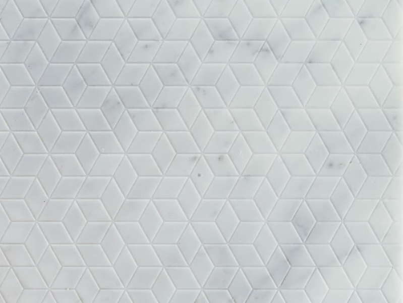 RHOMBI CARRARA - Marble wall/floor tiles by TWS