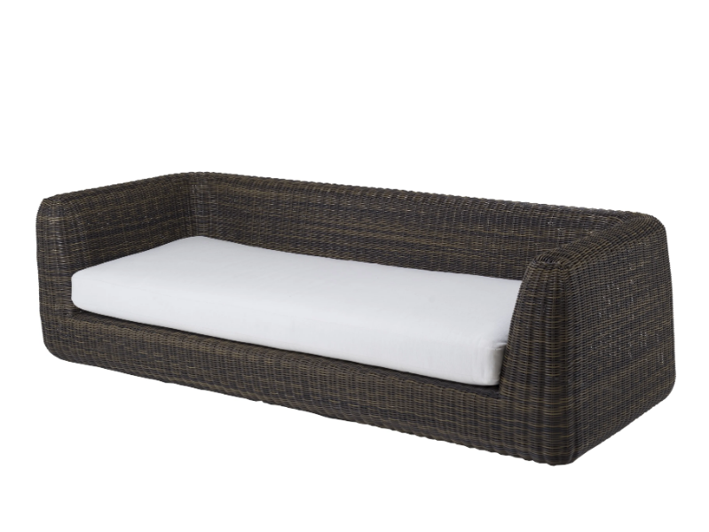AGORÀ - 3 seater WaProLace® garden sofa by Unopiù