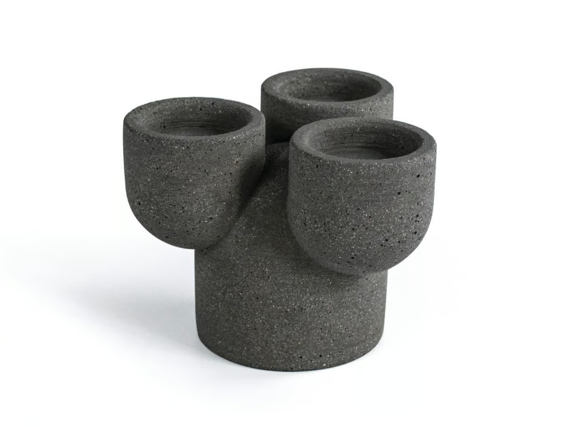 3PLO - Concrete tableware by URBI et ORBI