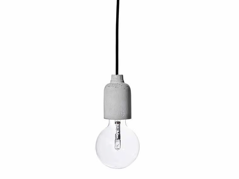 AMPULLA PIC - Concrete pendant lamp by URBI et ORBI
