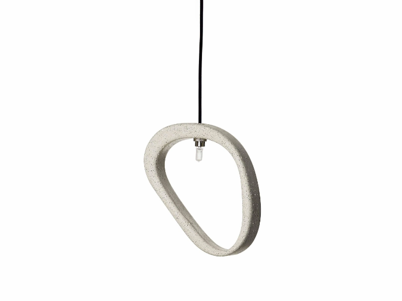 ARETHA C - Concrete pendant lamp by URBI et ORBI