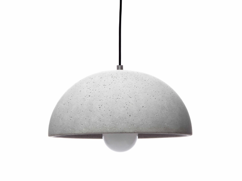 GLOBUS 280 - Concrete pendant lamp by URBI et ORBI