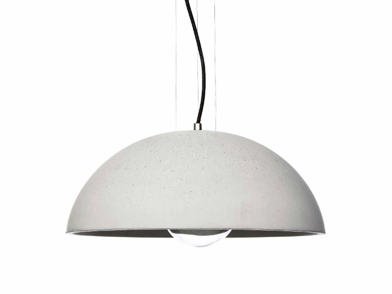 GLOBUS 410 - Concrete pendant lamp by URBI et ORBI