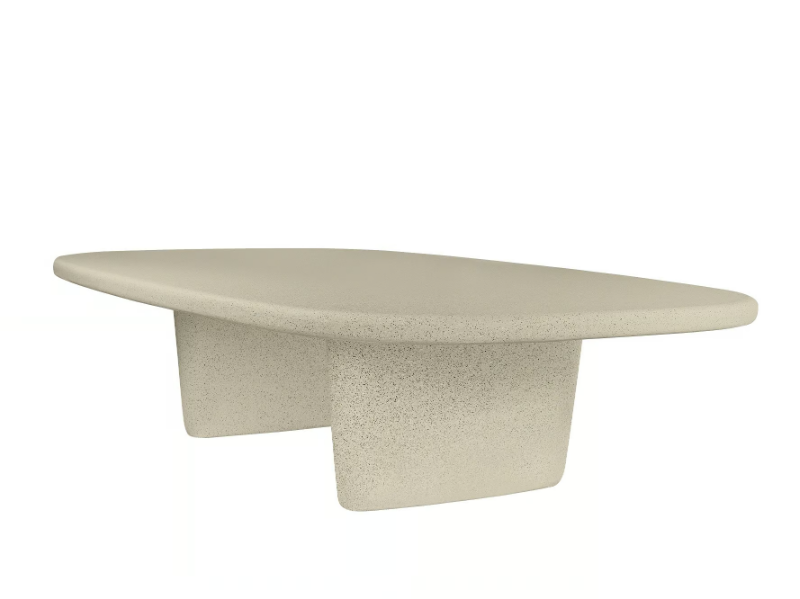 MES - Concrete coffee table by URBI et ORBI