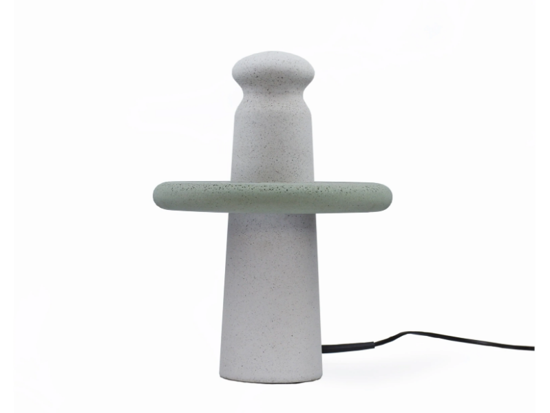 PIN - LED concrete Outdoor table lamp by URBI et ORBI