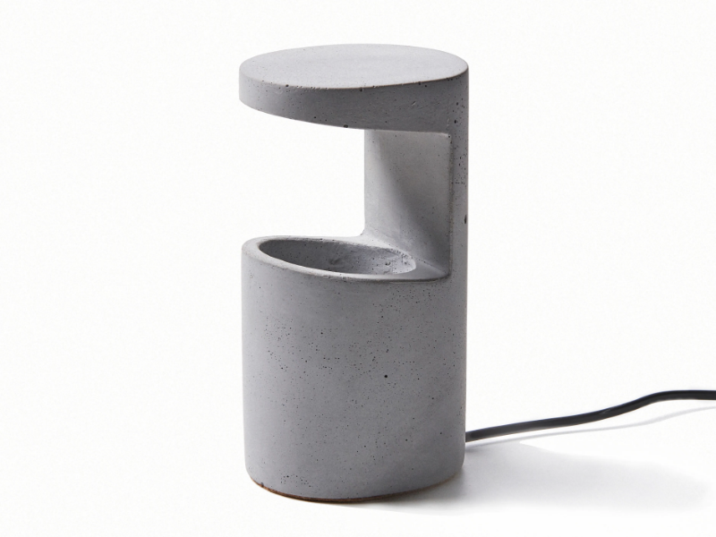 REF - LED concrete table lamp by URBI et ORBI