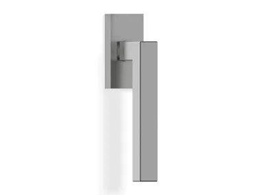 H419 BORDEAUX - Stainless steel window handle on rose by Valli