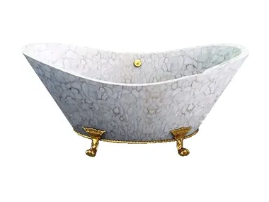 POLAR - Freestanding stone bathtub by Valmori
