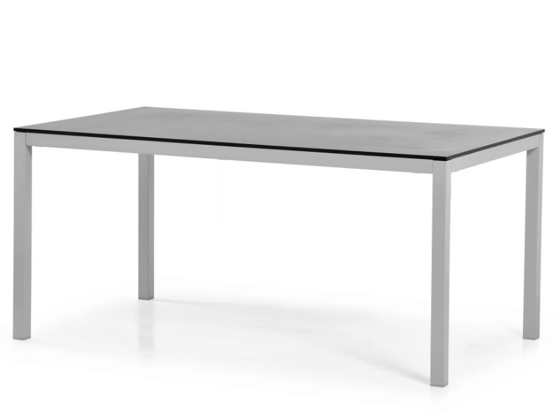 VICTOR - Rectangular powder coated aluminium garden table by Varaschin