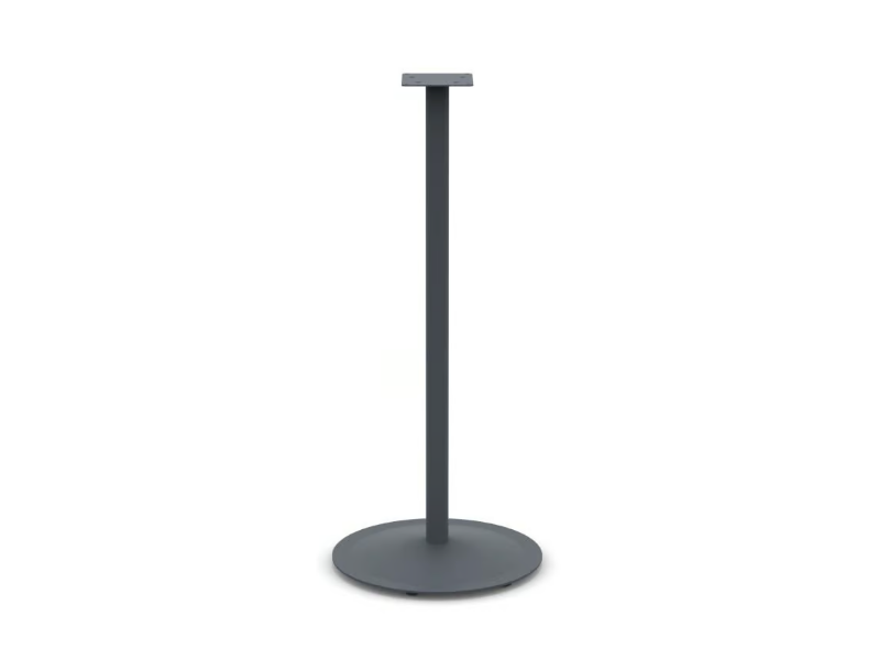 BISTROT - Outdoor steel table base by Vermobil