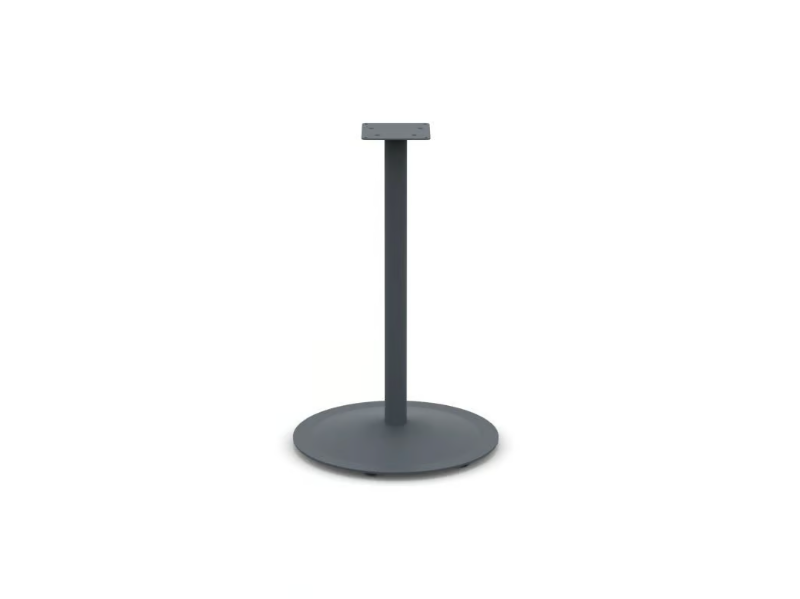 BISTROT - Outdoor steel table base by Vermobil